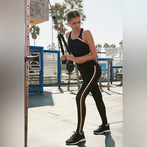 FP Movement Freestyle High Rise Legging, Solid/Stripe, Size S - Picture 2 of 11